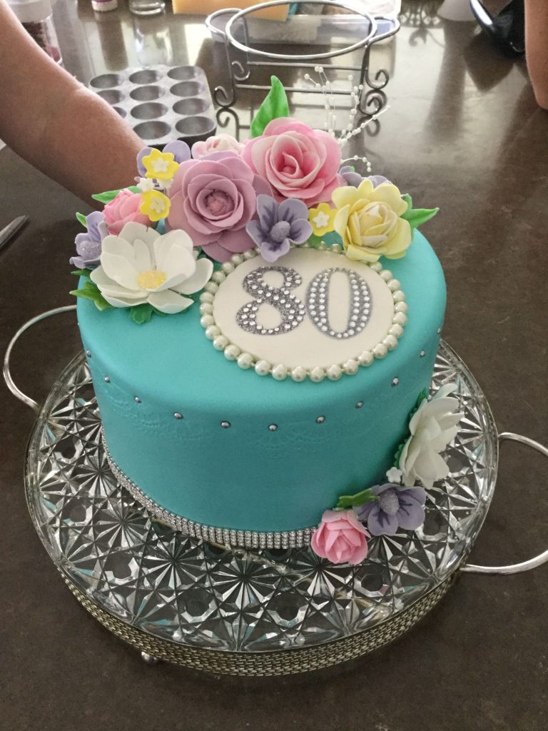 Birthday Cake for 80th Birthday