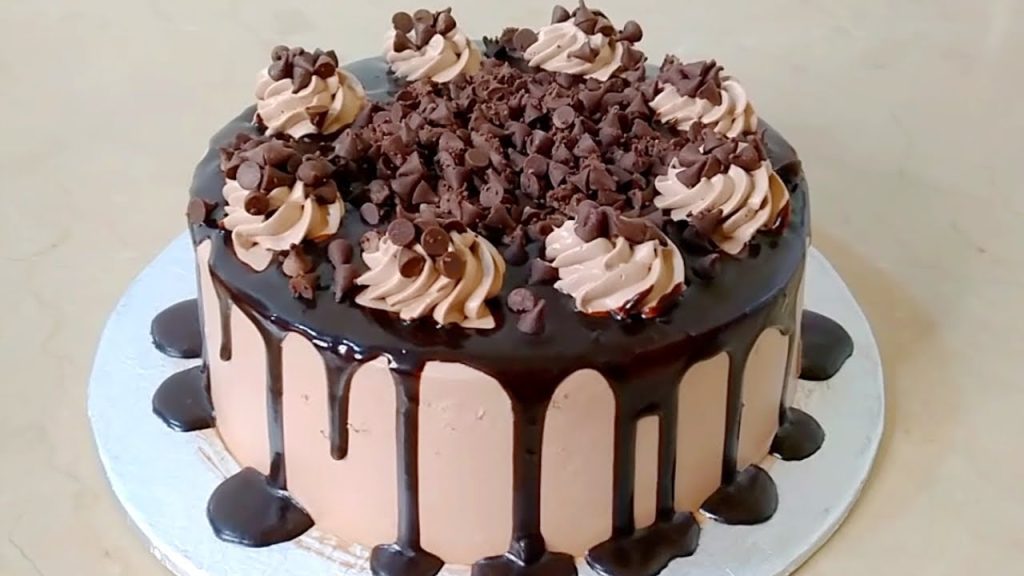 Birthday Cake in Chocolate