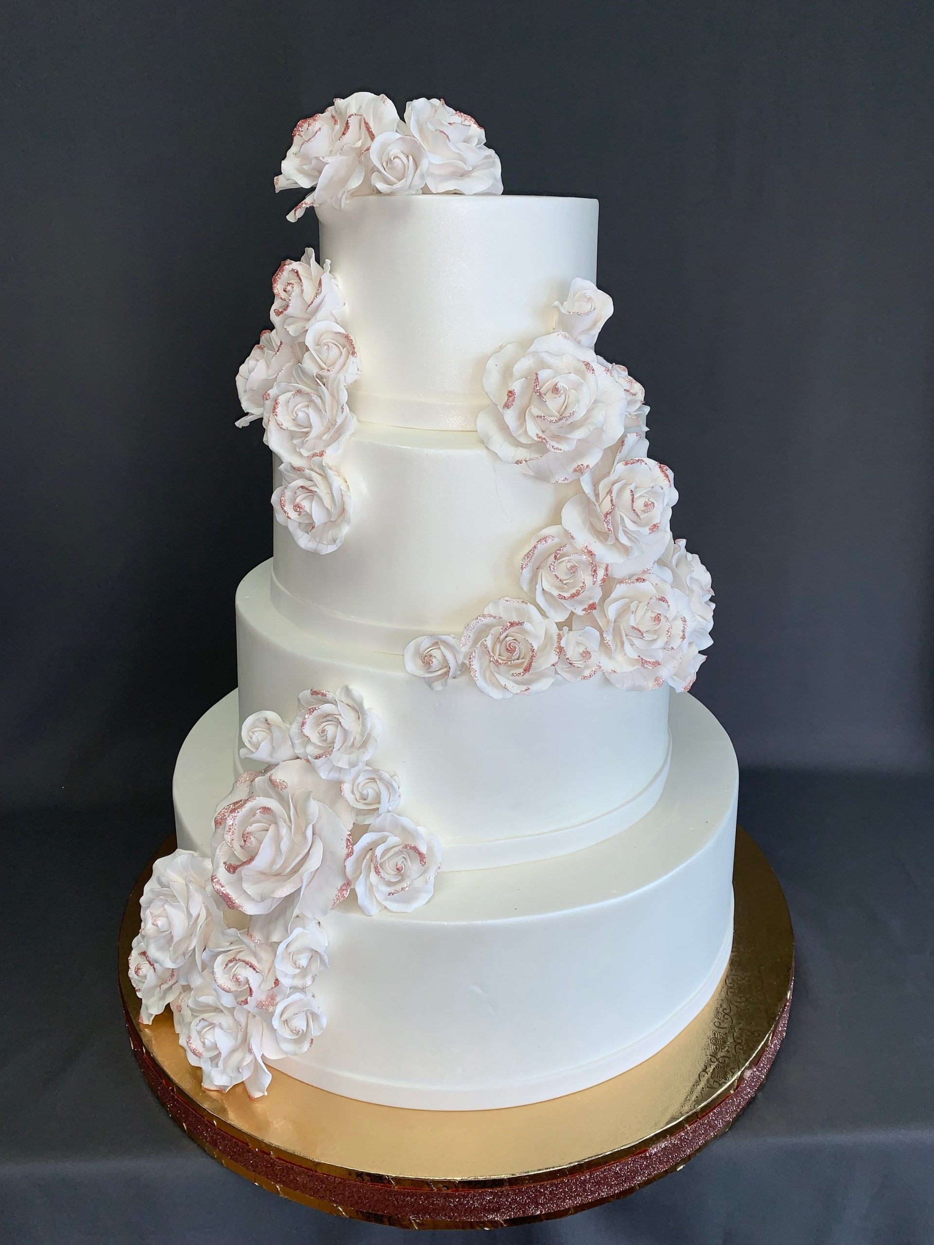 Four Tier Wedding Cake Designs