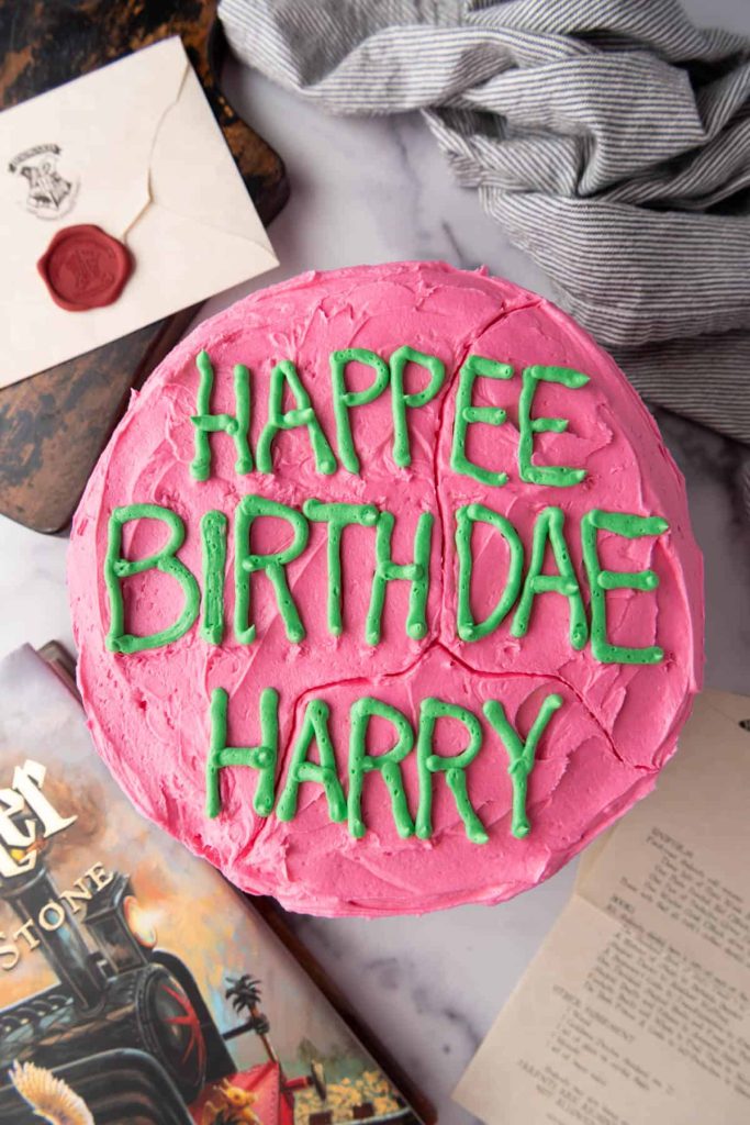 Harry Potter Birthday Cake