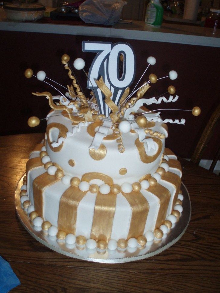 Birthday Cake for 70Th Birthday,70Th,Birthday